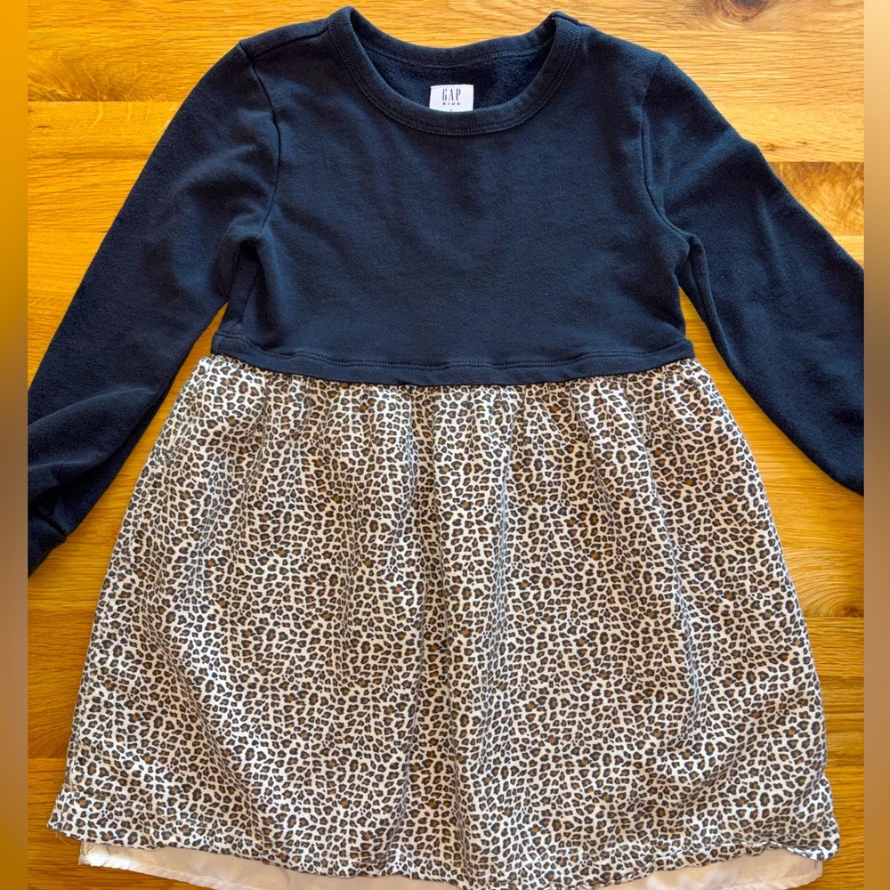 Girls Cheetah Print Dress